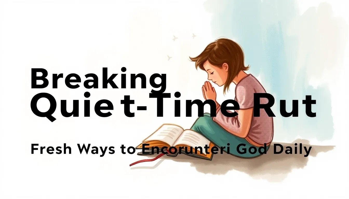 Breaking the Quiet Time Rut: Fresh Ways to Encounter God Daily