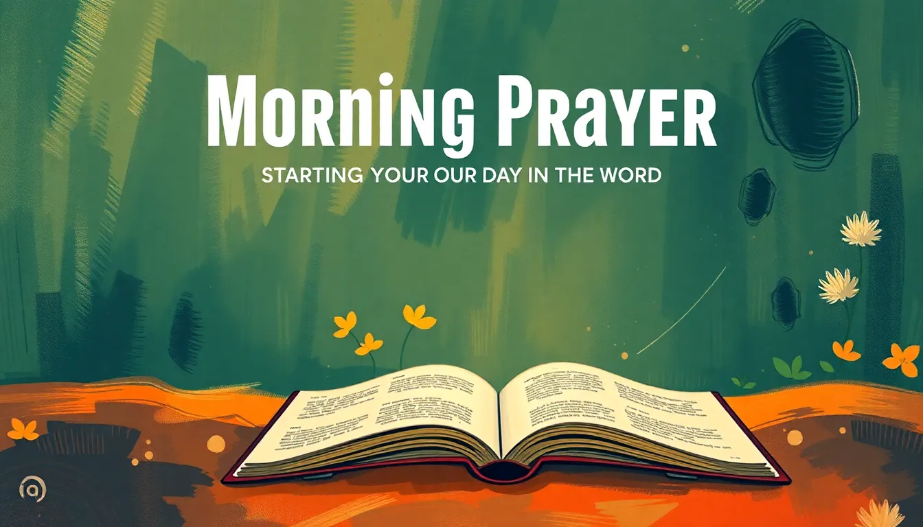 Morning Prayer: Starting Your Day in the Word